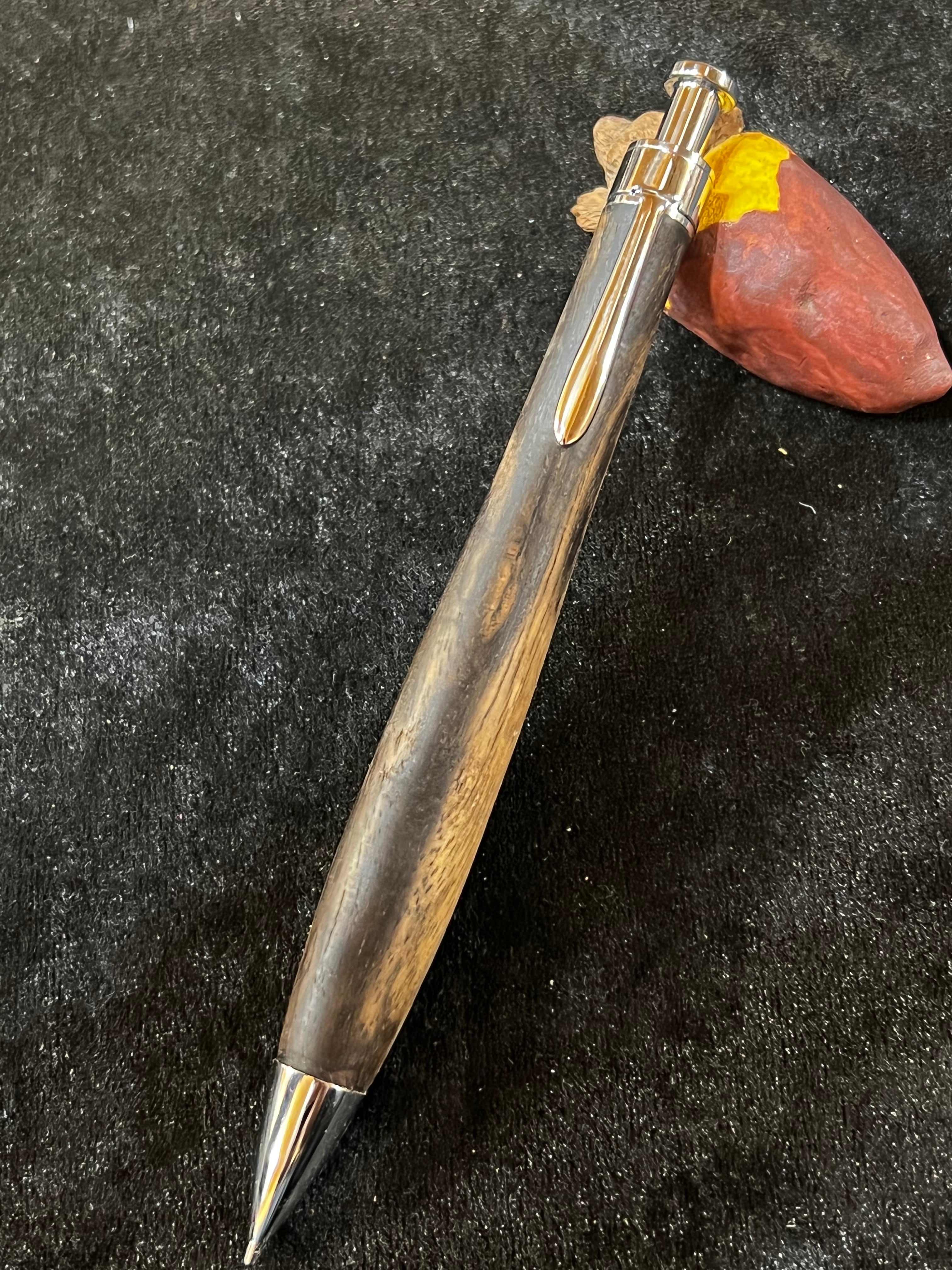 34 黒柿 孔雀杢 | こぶた工房