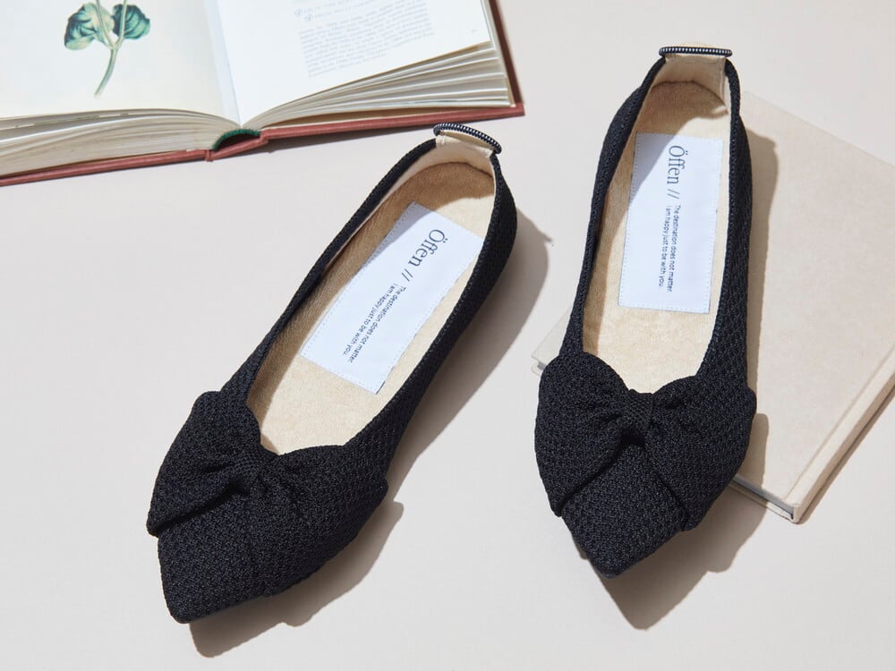 pointed-RBON / BLACK | Offen