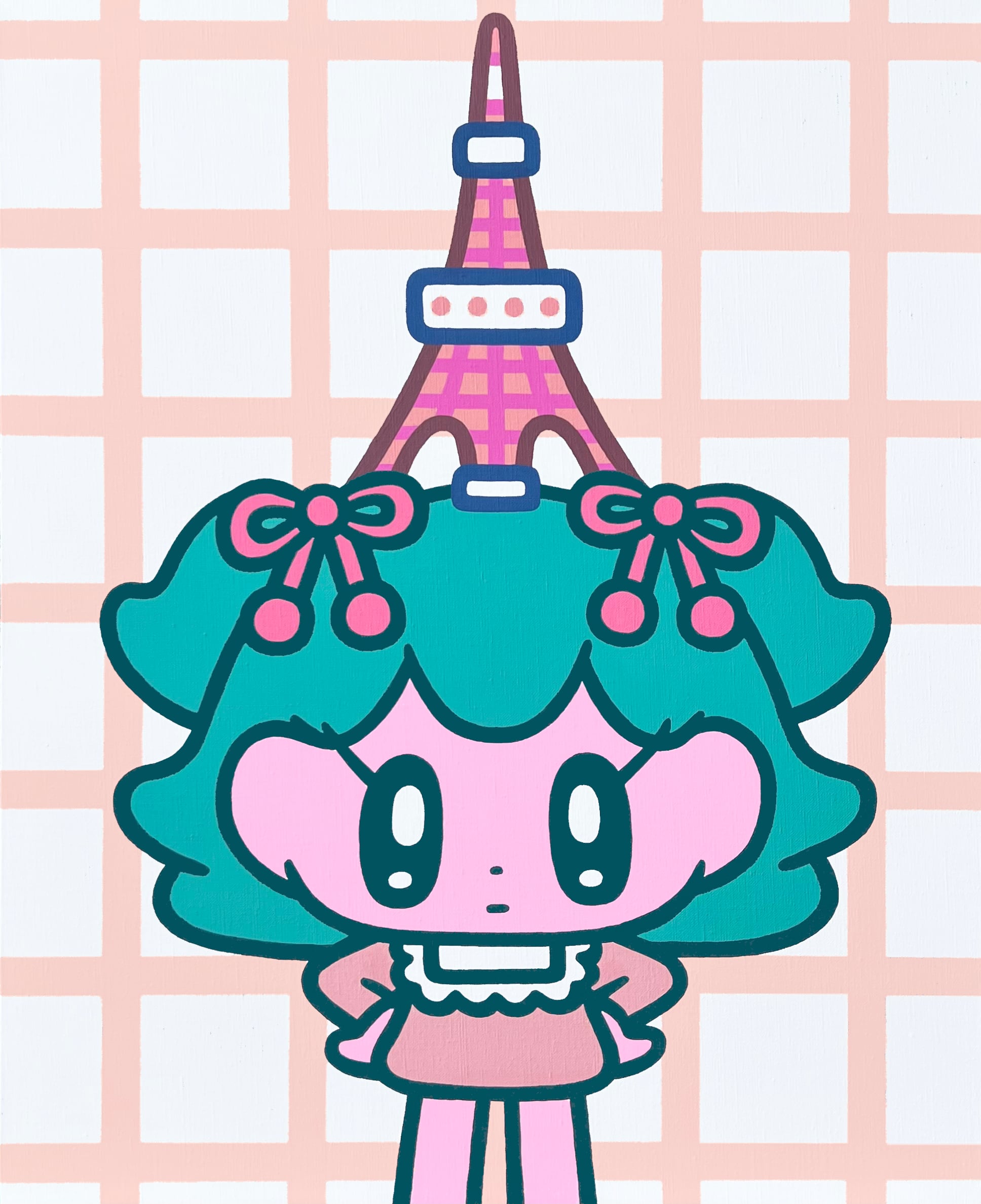 モニョチタポミチ 作品「東京タワー のっけてみたの」 | at any place