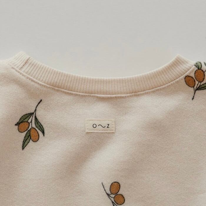 organic zoo スウェット Olive | 韓国子供服 Bisque -びすく-