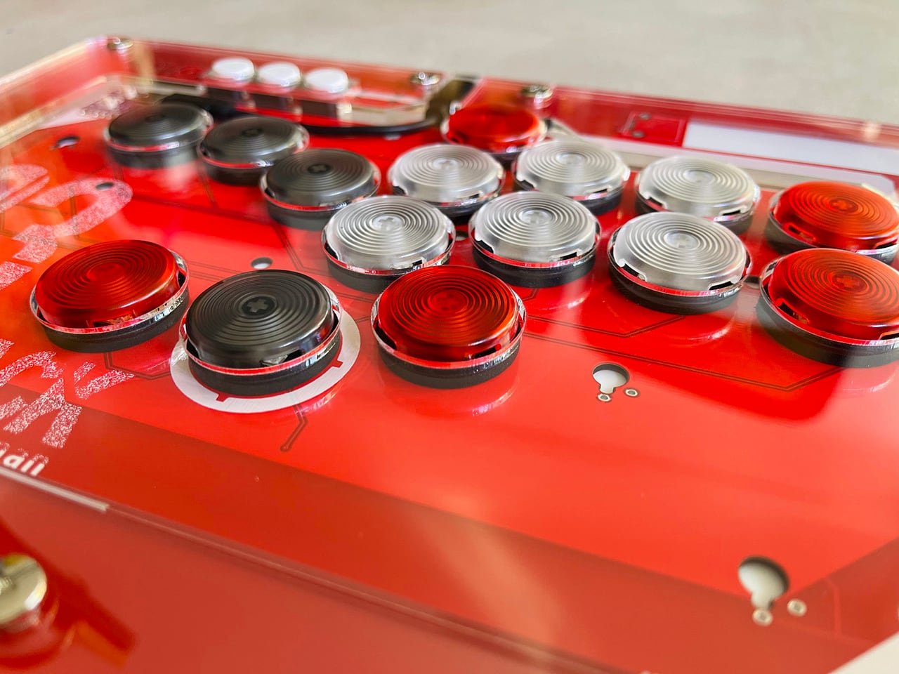 自作キット】JumpHack03第3世代プロトタイプ スト6向けレバーレス