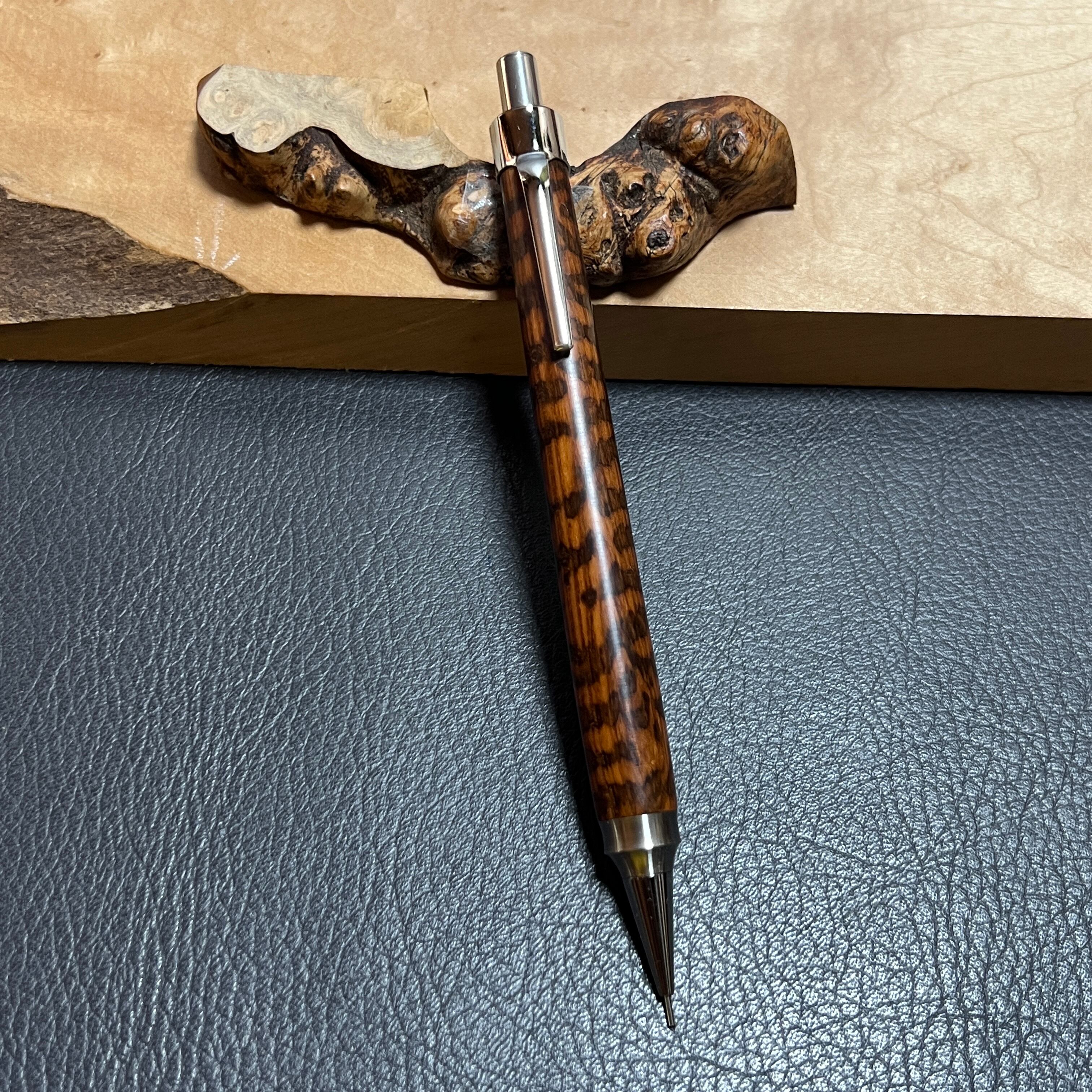 78スネークウッド 木製シャーペン 強低重心ダブルR 真鍮 | handwood