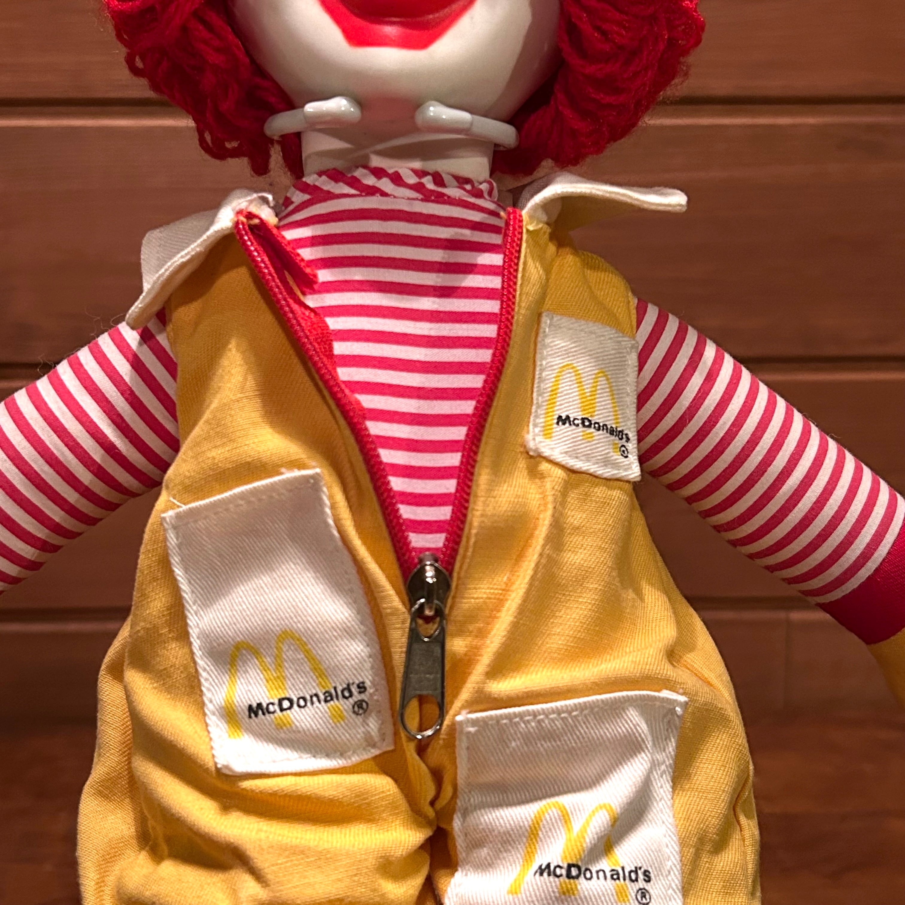 マクドナルド McDonald's ロナルド 人形 ヴィンテージ RONALD Plush