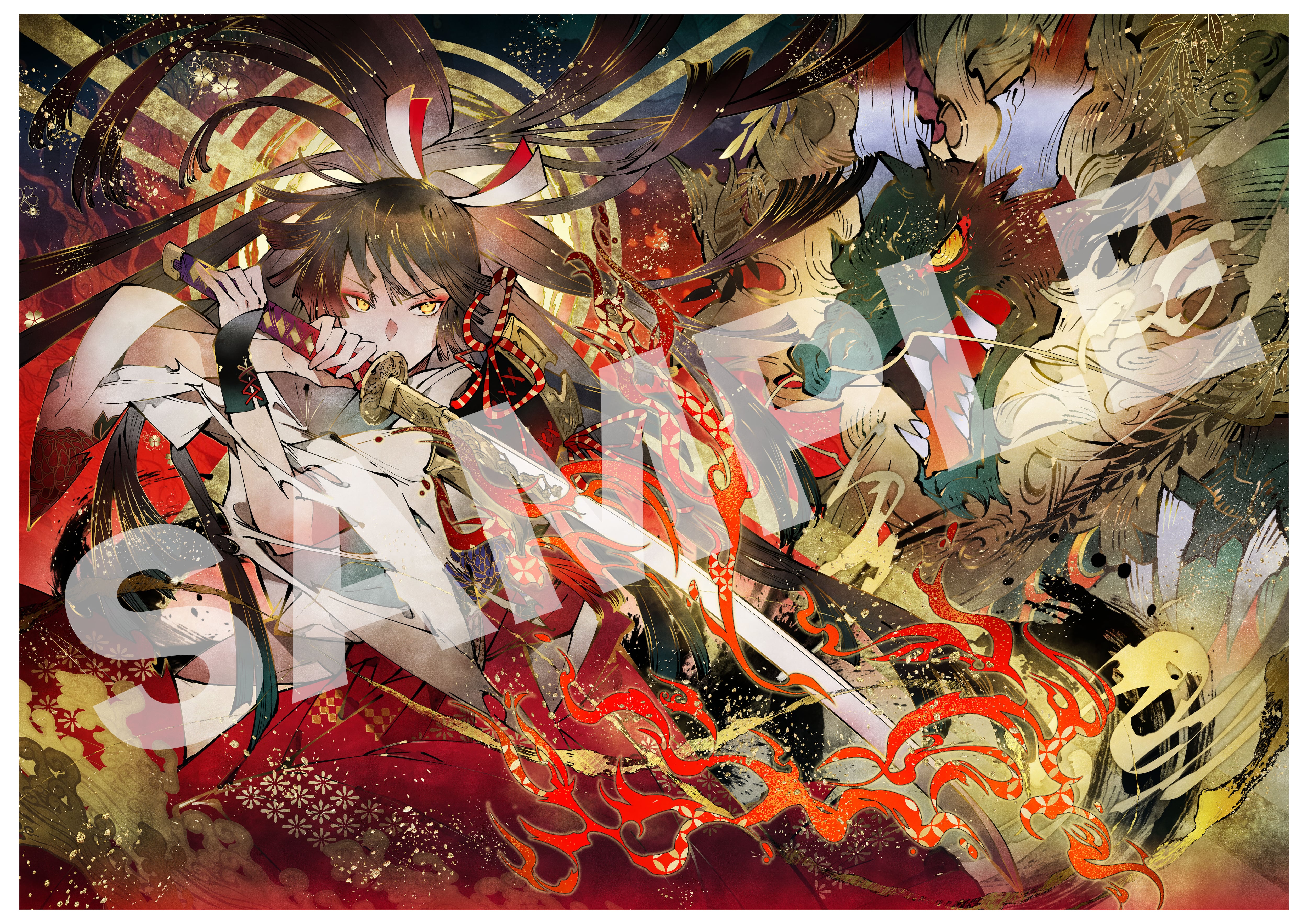 特典決定！☆超限定☆匈歌ハトリ先生☆新作☆書き下ろし複製原画☆神を