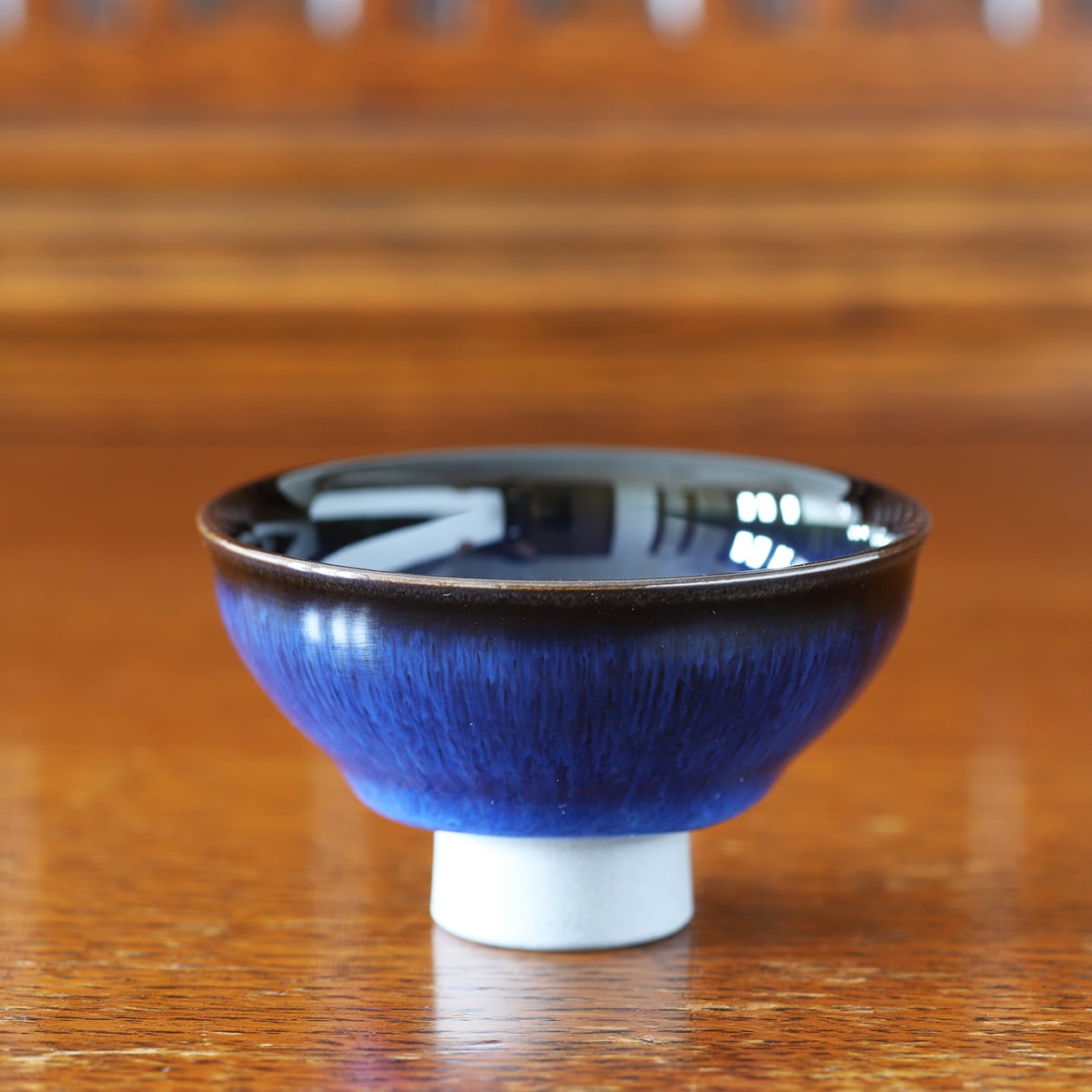 青木清晃 ｜ ぐい吞み 天目「宙」 （一点物）【 木箱入り】 ｜ 青木