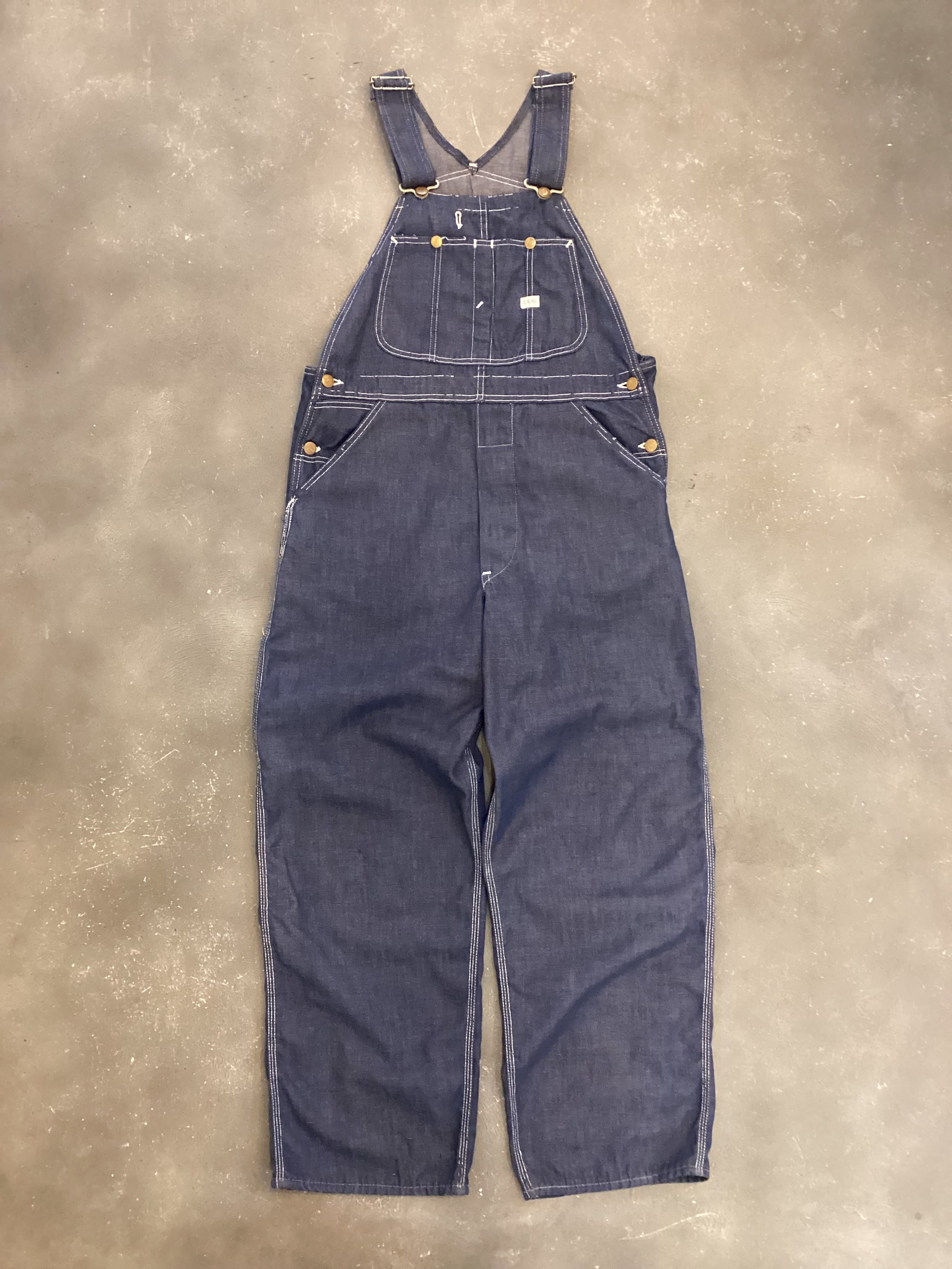 70s Lee Vatdye Denim Overall “MADE IN USA” “Good Size” 70年代 リー