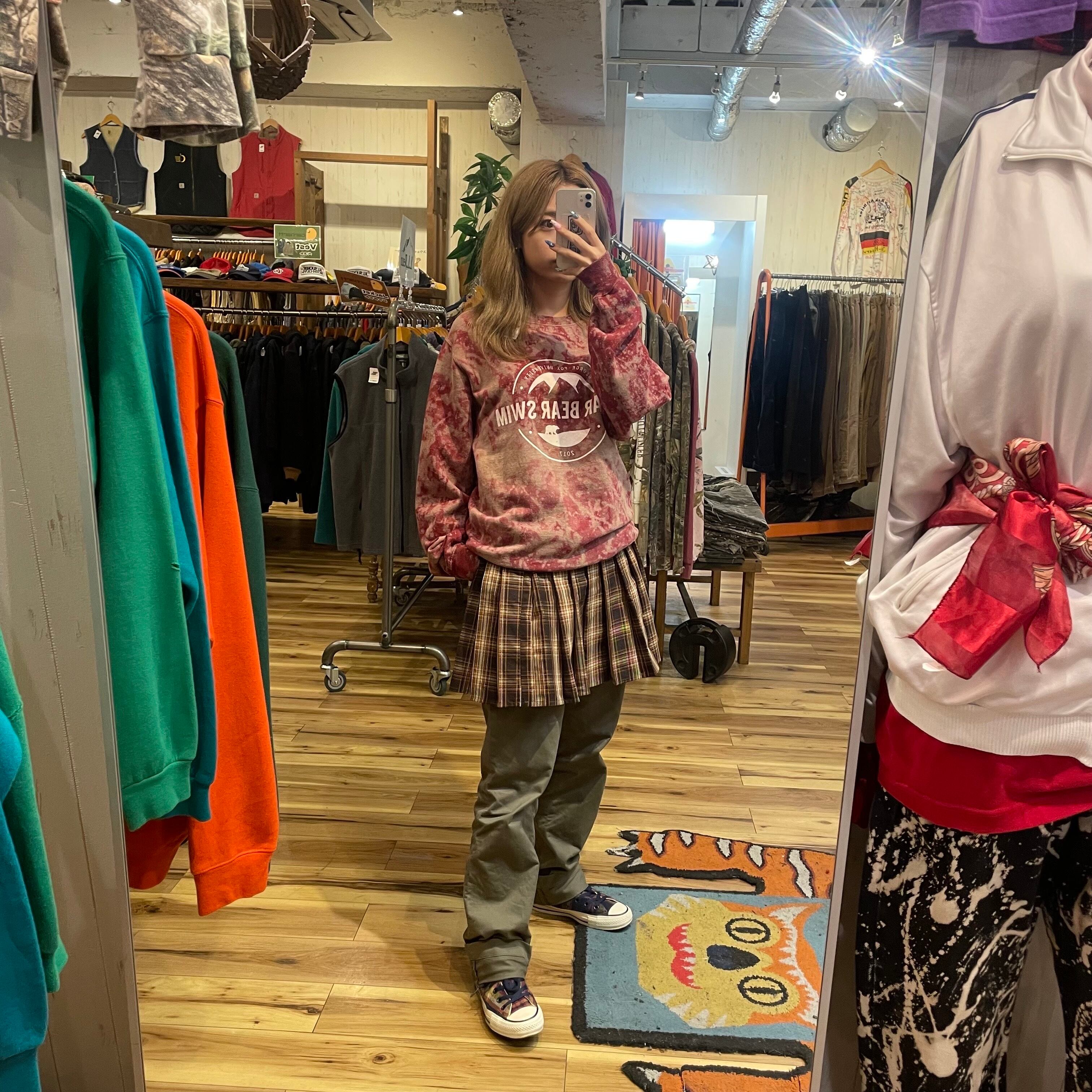 USEDスウェット】ブリーチ加工 | 古着屋KAKAVAKA