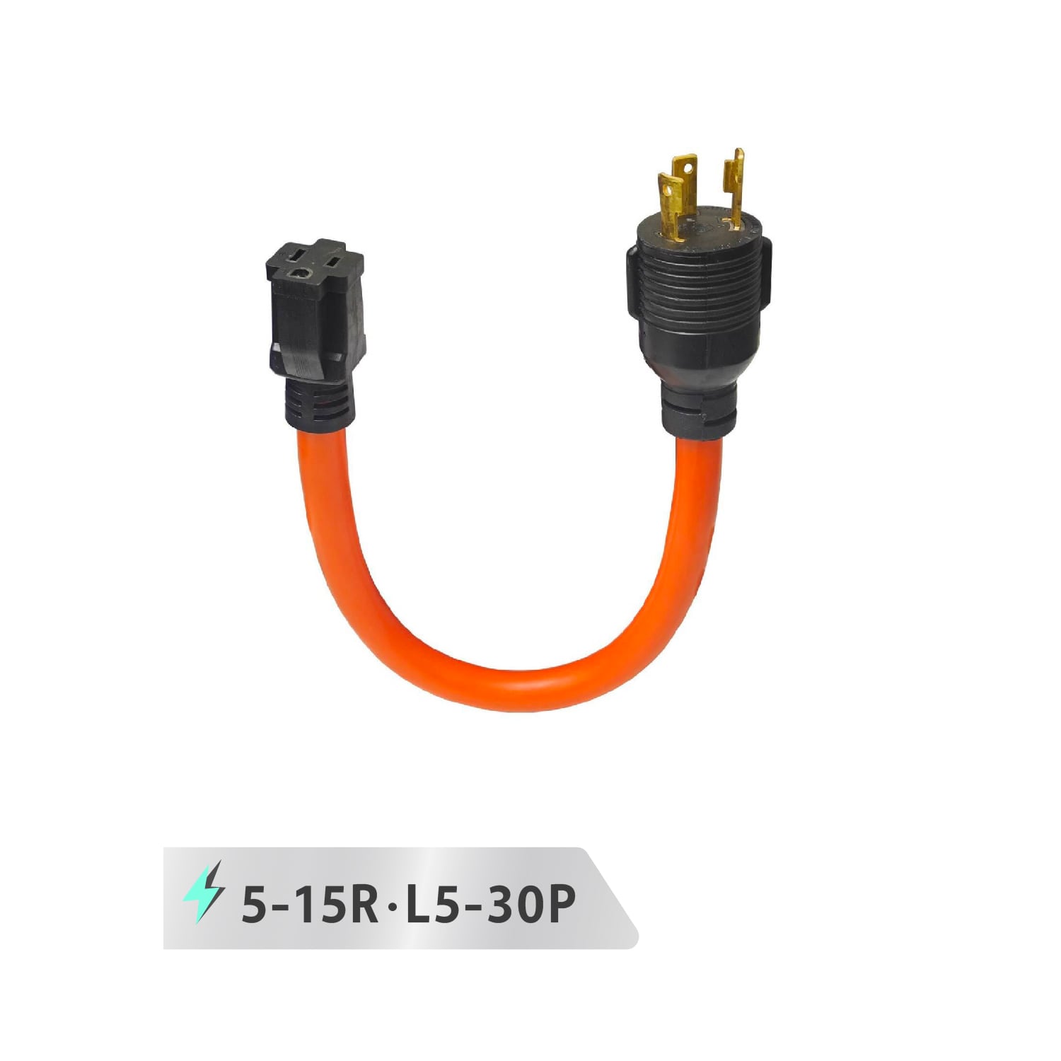 発電機コード アダプタ RV ツイストロック L5-30P～5-15R 電圧100-240V