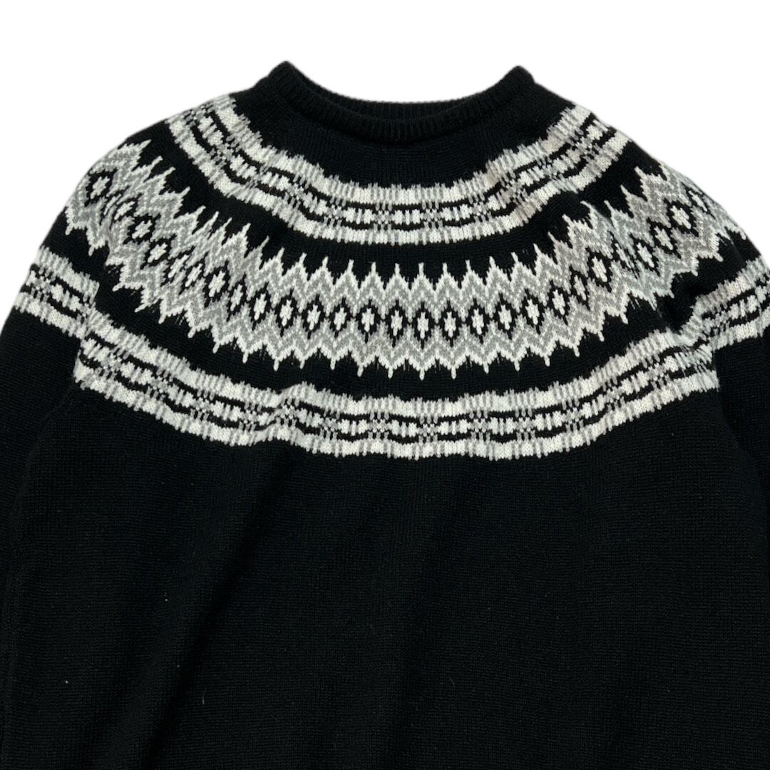 UNIFORM EXPERIMENT 22AW Nordic Pullover Knit (藤原ヒロシ着用） | A