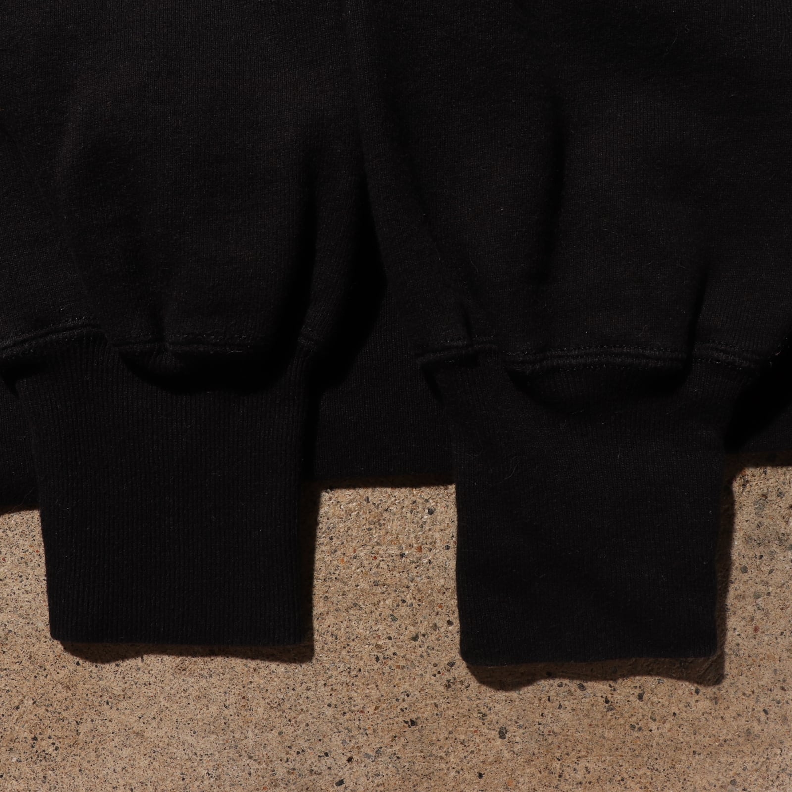 極美品 2XL 黒無地 90s リバースウィーブ チャンピオン スウェット