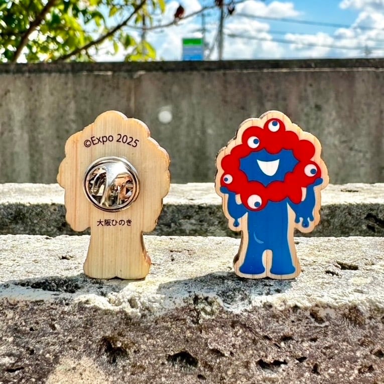 数量限定】ミャクミャク木製バッチ | KANEHISA ONLINE SHOP