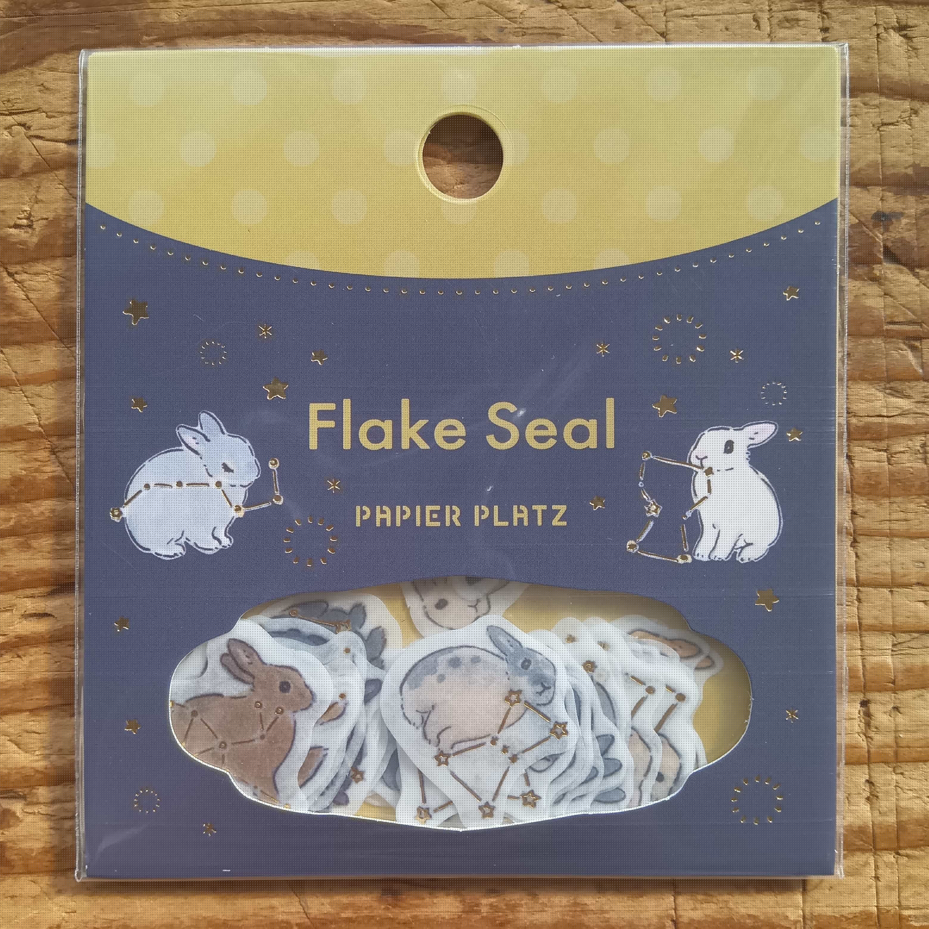 森山標子／フレークシール・星座とうさぎ | POLKA