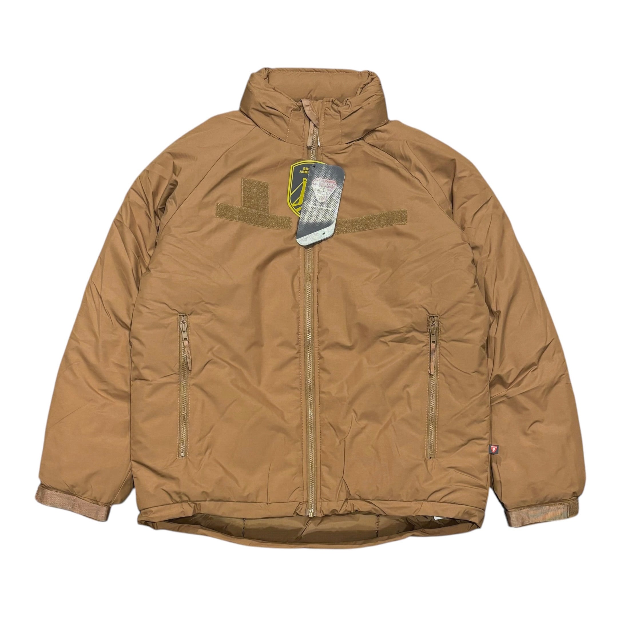 BAF社 ECWCS GEN3 LEVEL7 TYPE PRIMALOFT JACKET ベルクロ付き Coyote