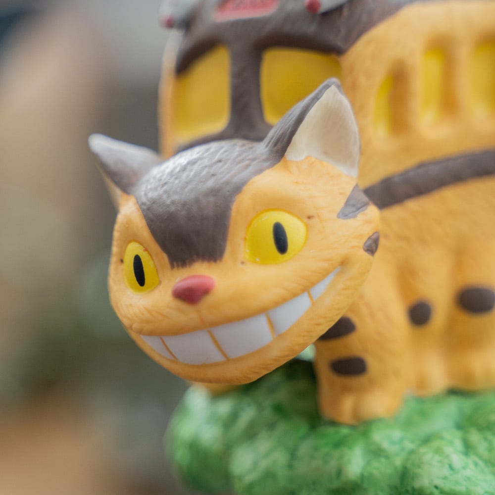 となりのトトロ 磁器オルゴール ネコバス木の上（3554） | すすのこ