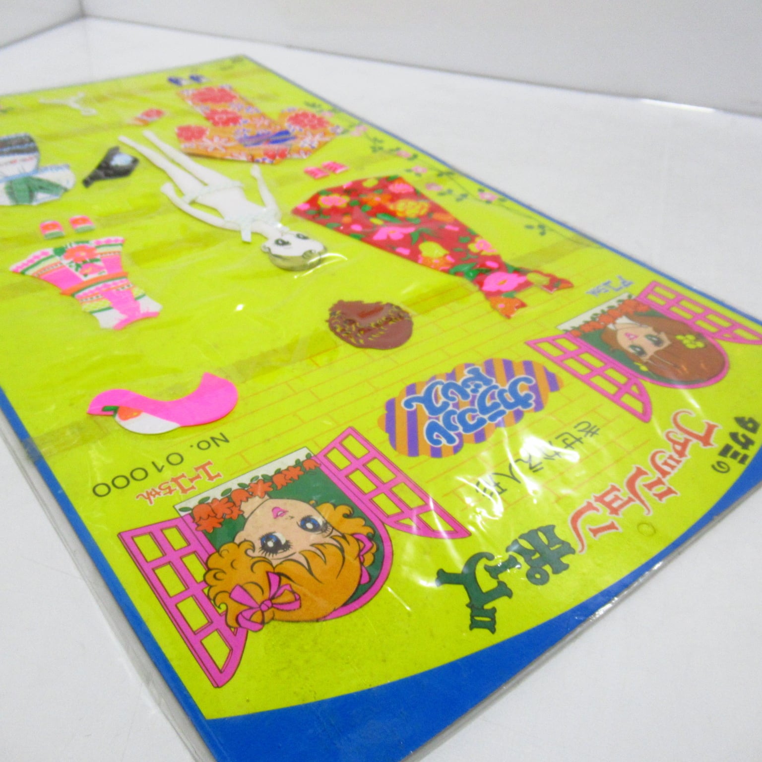 タケミ ファッションポーズ カラフルドレス 昭和レトロ きせかえ人形