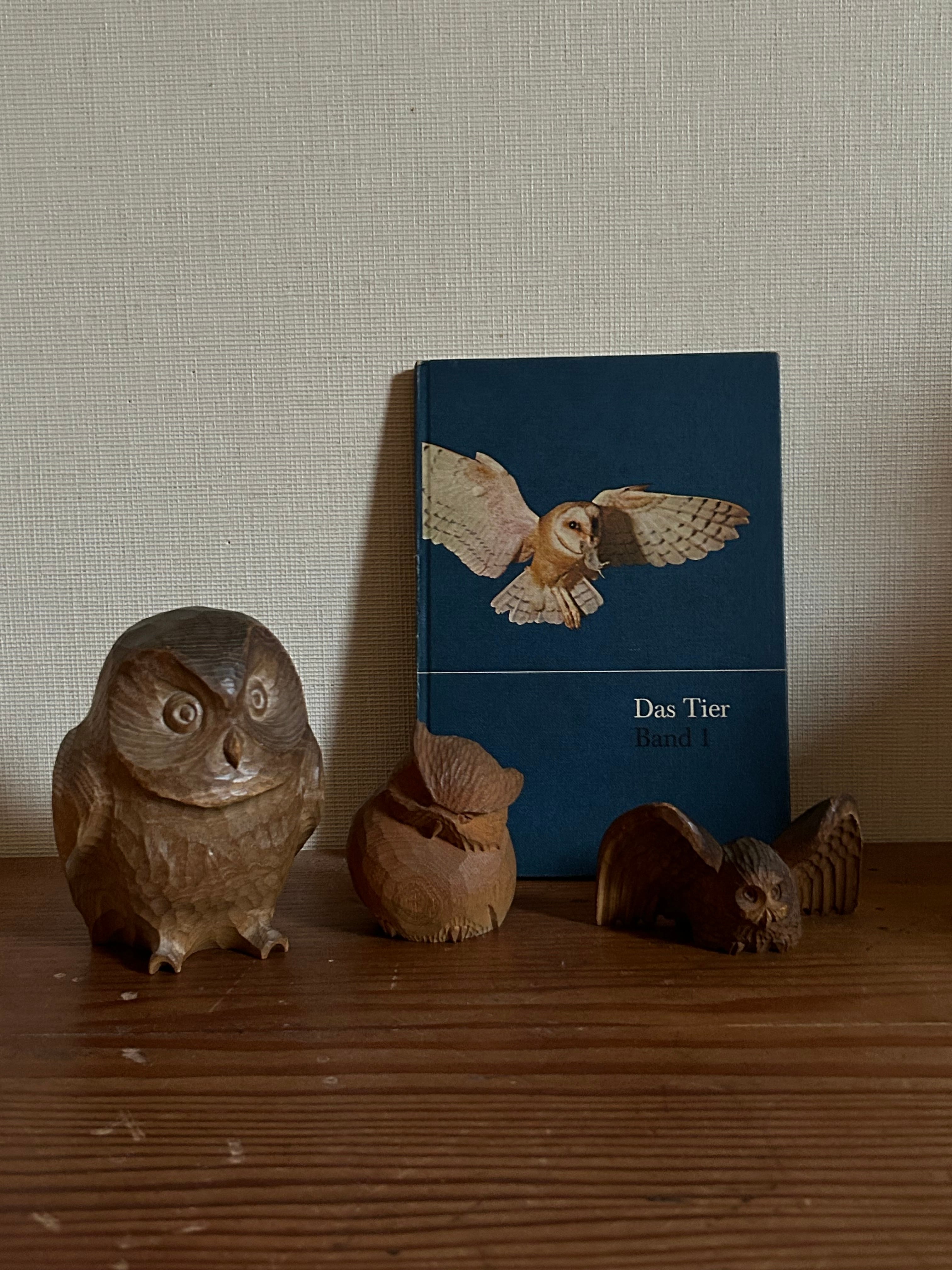 木彫りのふくろう (三好純男) | あったかまる