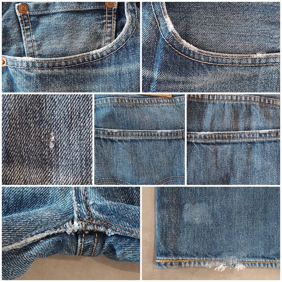 リーバイス501 Levis W34 青 ヒゲ ハチノス 古着 18148 | fuufu