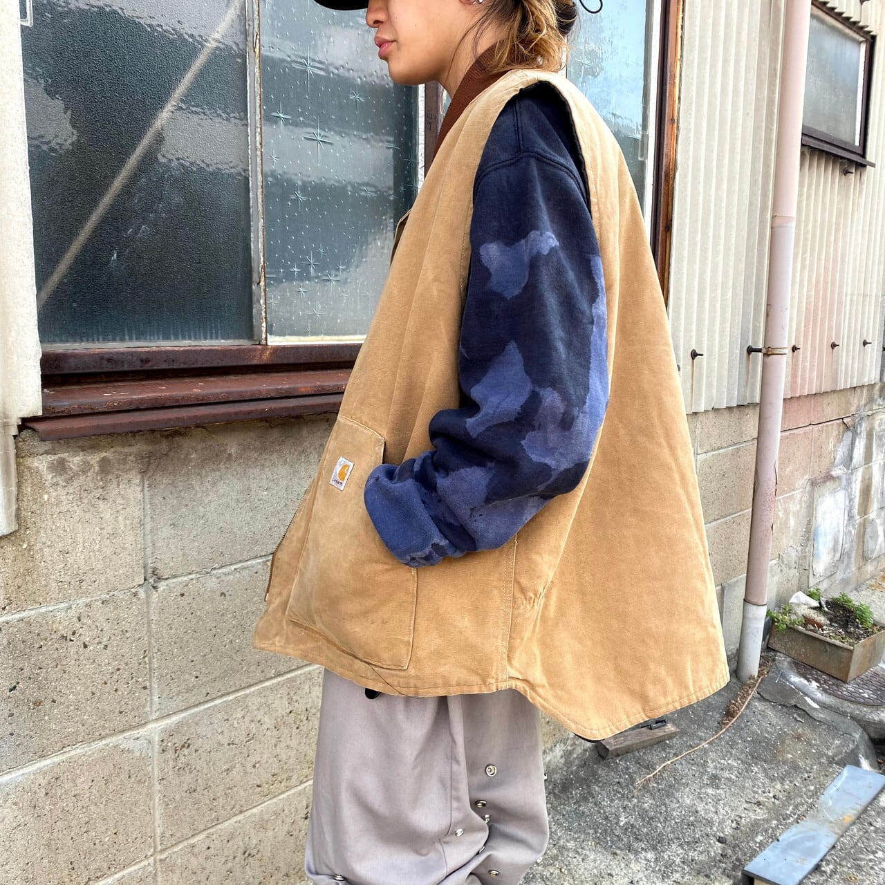 ビッグサイズ 80年代 USA製 Carhartt カーハート ダック地 ワーク
