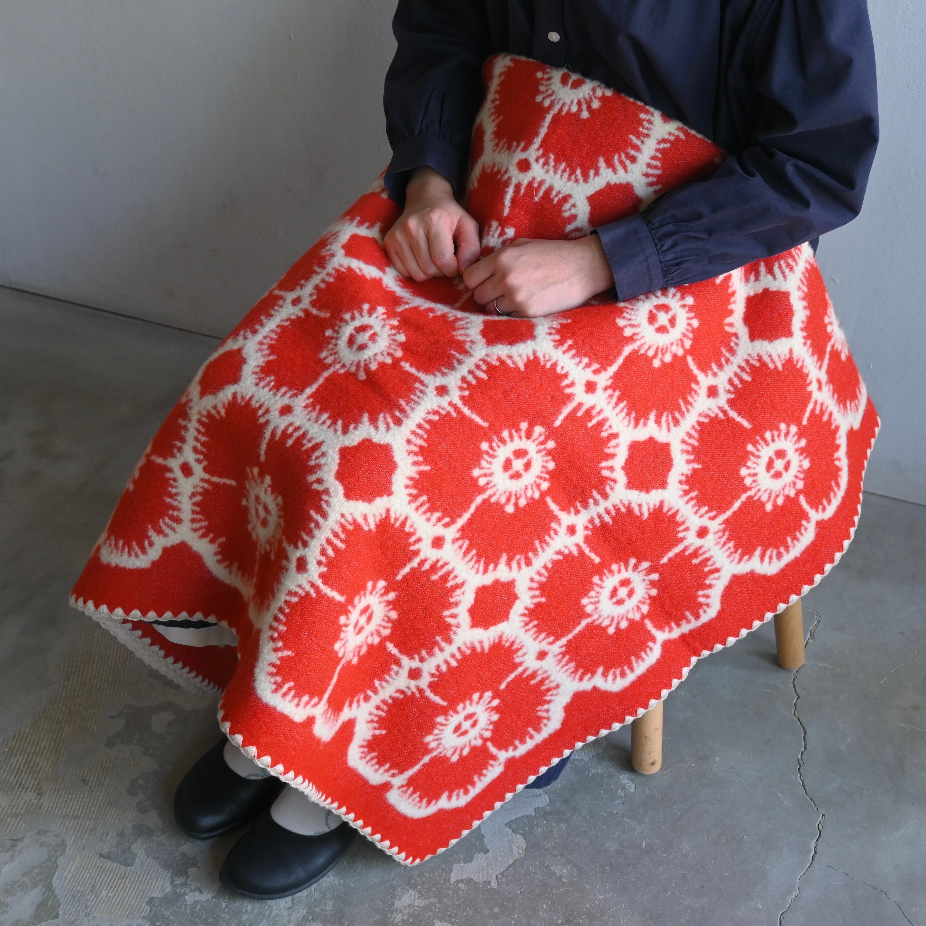 mina perhonen》anemone ブランケット(S) / navy | cirkel mote