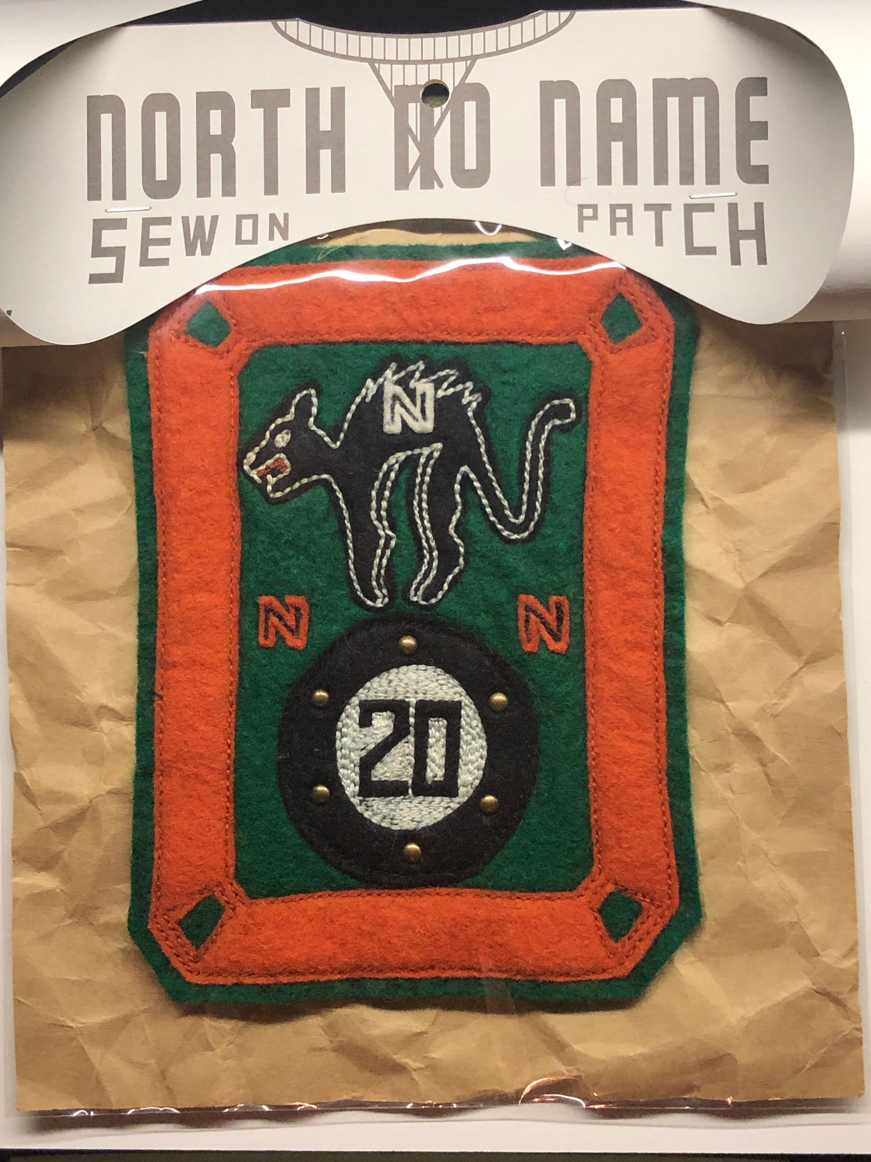 NORTH NO NAME】ノースノーネーム FELT PATCH / フェルトパッチ