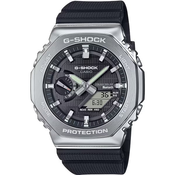カシオ G-SHOCK GBM-2100-1AJF ブラックダイヤル タフソーラー メタル