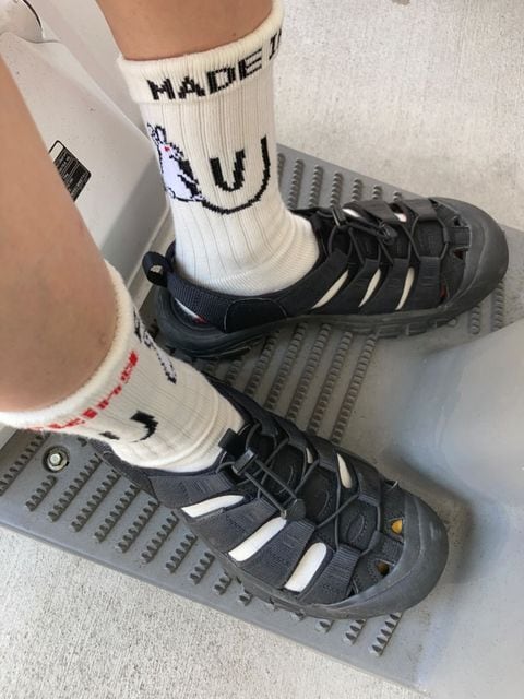 ching & co.×#FR2 [刺繍Socks] | ching & co.（チンアンドコー