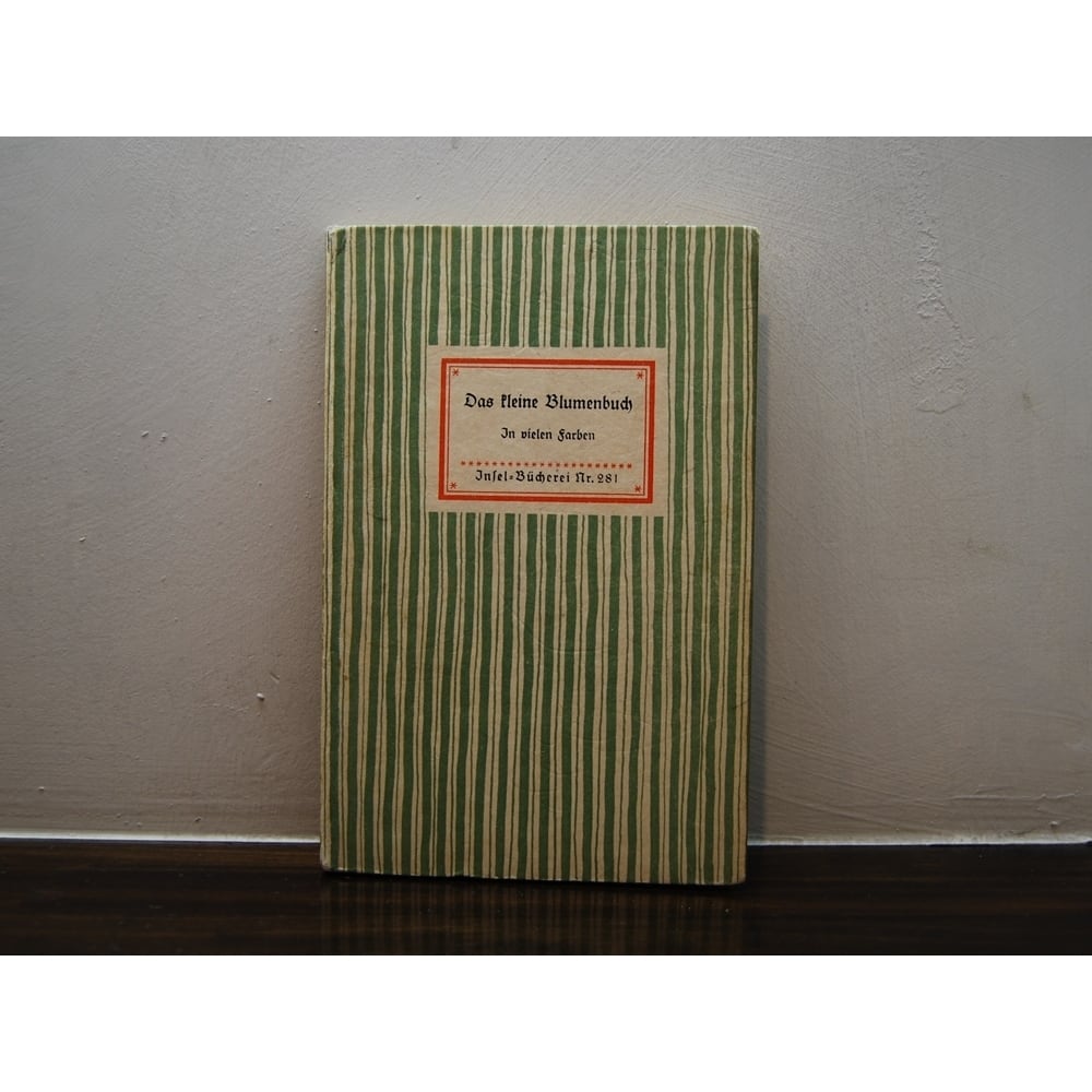 ドイツ古書 インゼル文庫 No.281 野の花 | days オフィス・デイズ