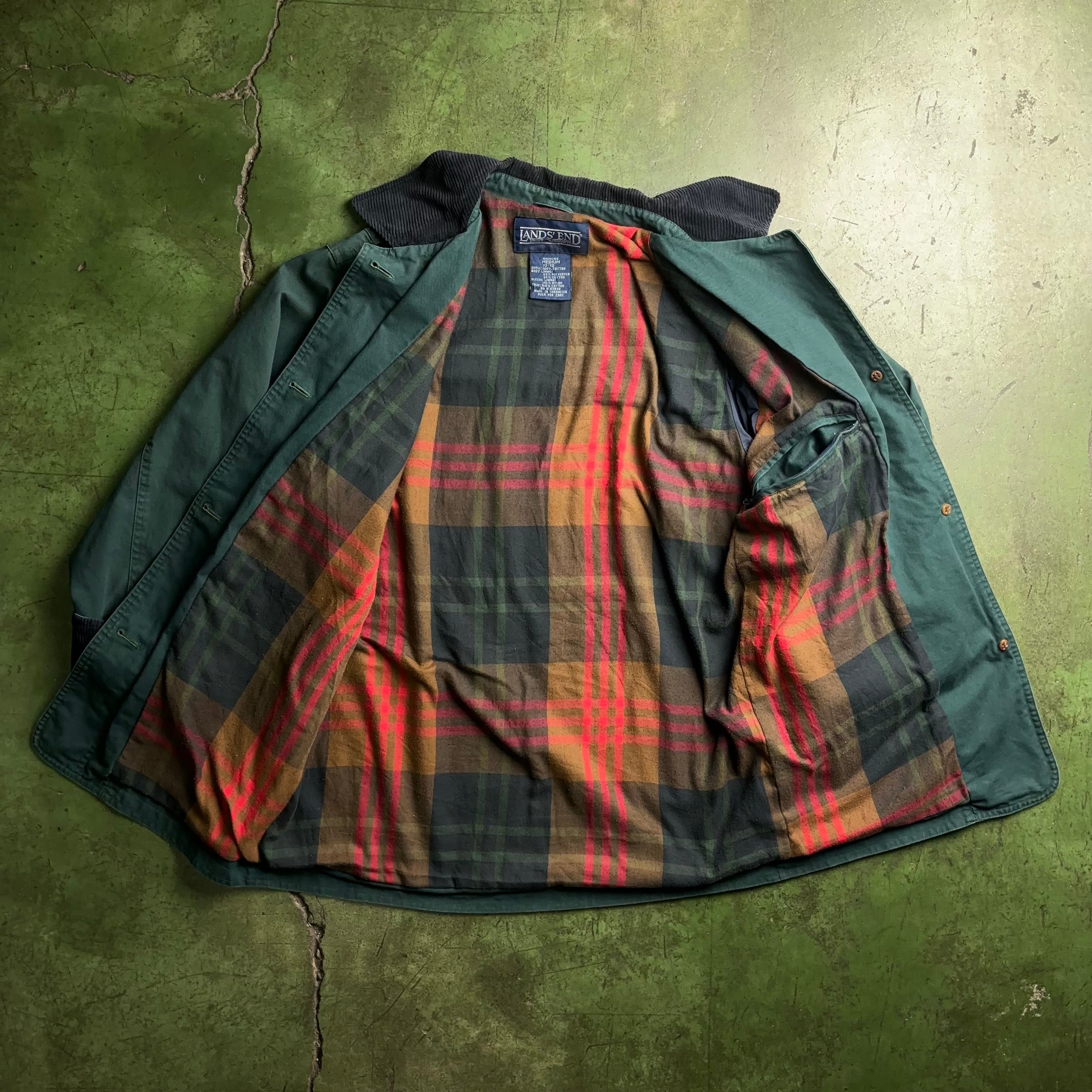 90's LANDS'END Hunting Jacket SIZE M 90年代 ランズエンド