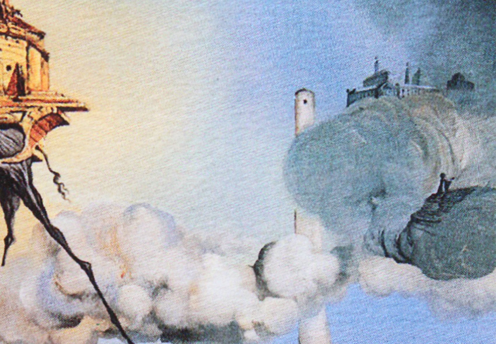 サルバドール ダリ「セント アンソニーの誘惑」額縁4色選択可能 作品