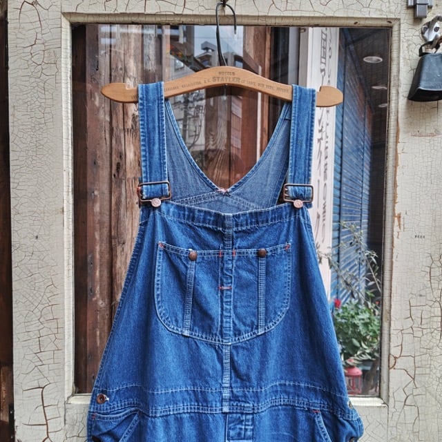 1970-80s SEARS Denim Bib Over-Alls 実寸W44 / シアーズ デニム