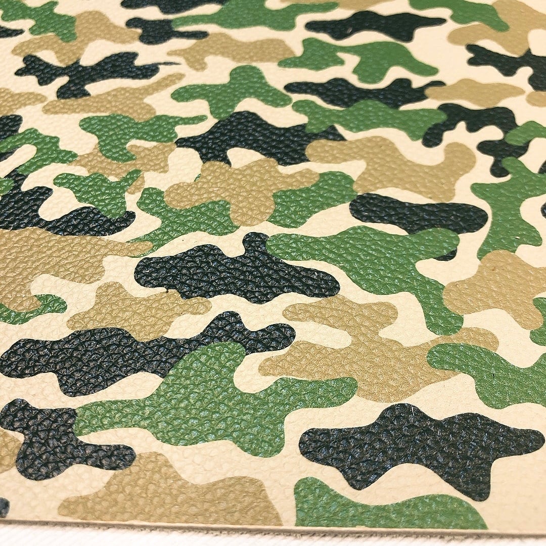 カモフラージュ柄 [A4+1cm][あんぷりレザー]AP6-1 | and leather