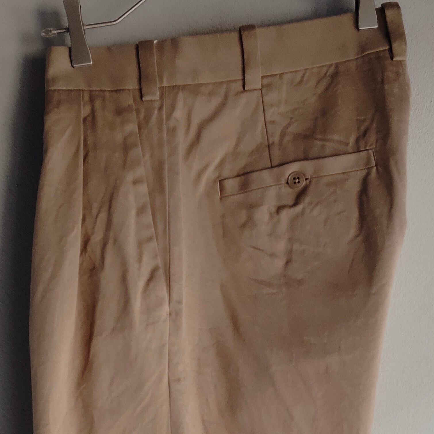 YAECA/ヤエカ メンズ チノ ツータックストレート カーキ＃15606