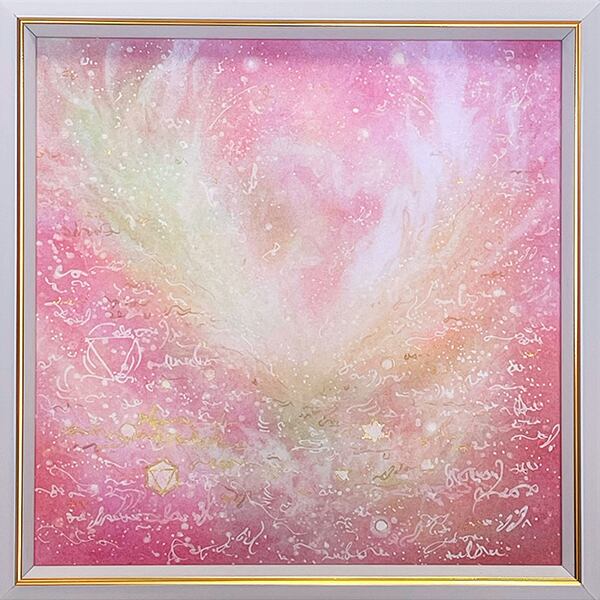 夢に向かって パステルアート 原画 | ヒーリングアート販売 HYM PLANET