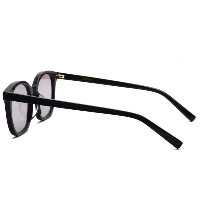A.D.S.R. / MONK モンク 01 (b) / Shiny Black- Light Brown lenses