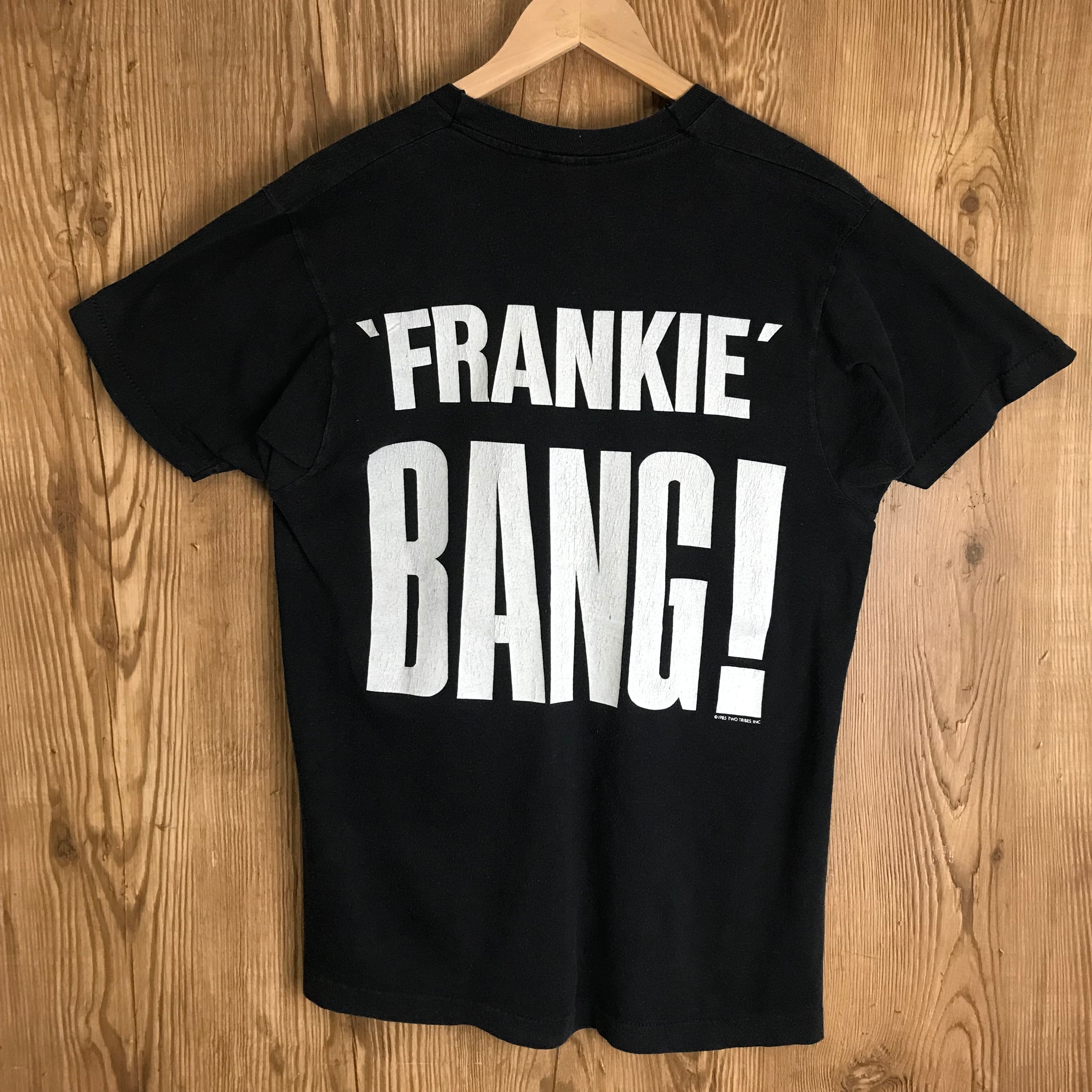 ☆USA製 80s VINTAGE FRANKIE GOES TO HOLLYWOOD バンドT ロックT 両面