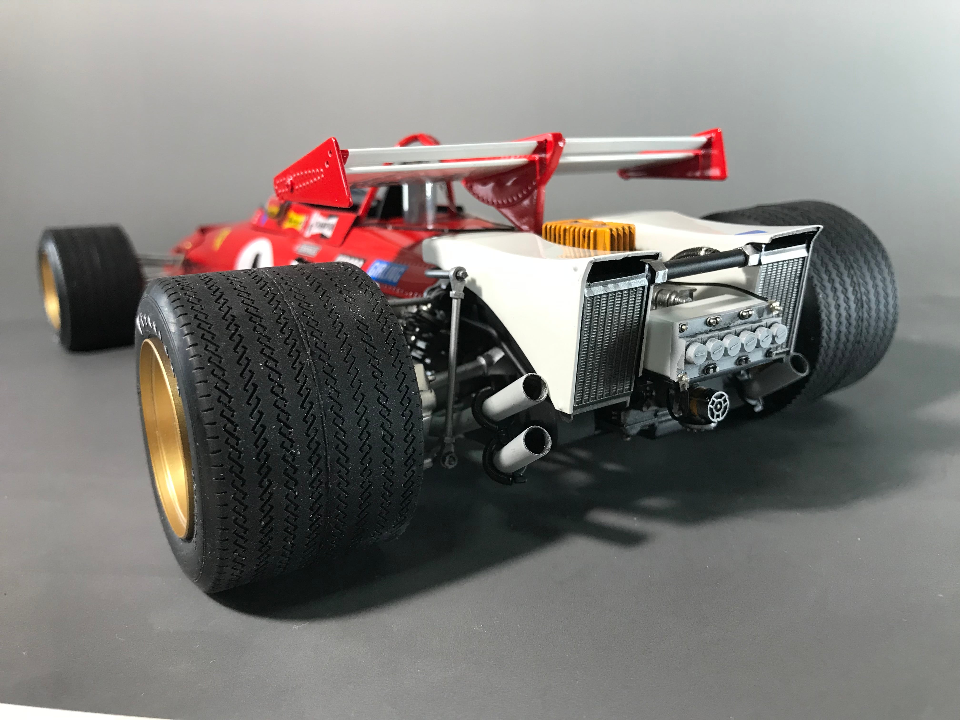 制作サンプル タミヤ1/12 フェラーリ312B完成品 | Ken-1 Model Car Works
