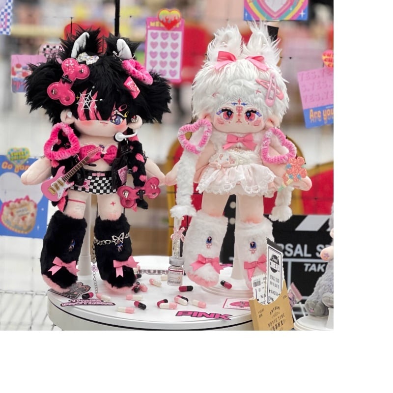 30cm 無属性ぬいぐるみ 骨有 コットン ドール 無属性 スケルトン有