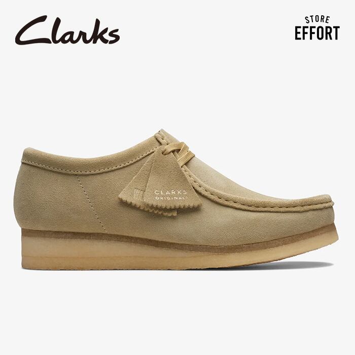 ☆再入荷☆【Clarks】WALLABEE 26155515 MAPLE SUEDE ／ワラビー