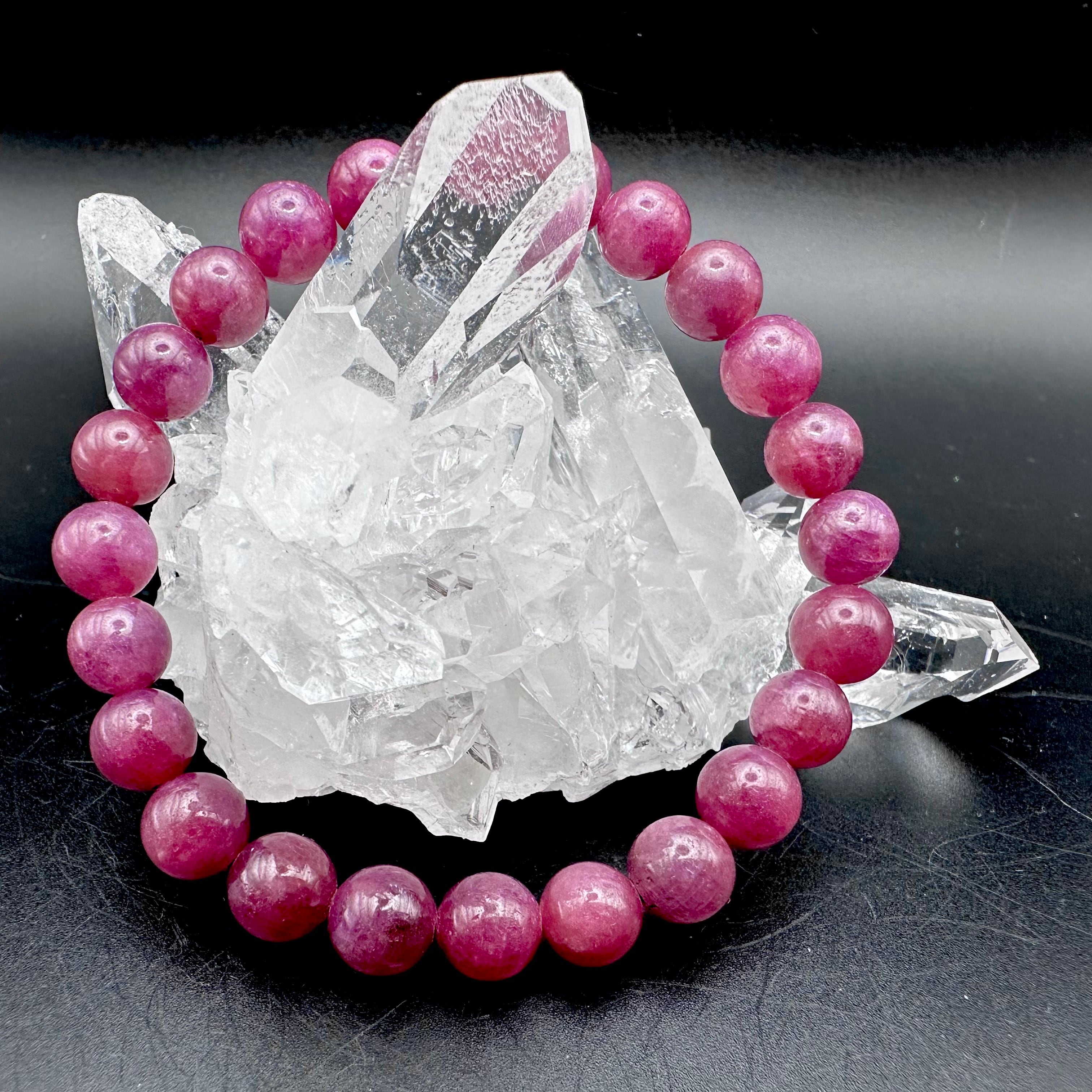 濃い色味♡ ルビー ブレスレット ② | 虹石〜nanaishi〜