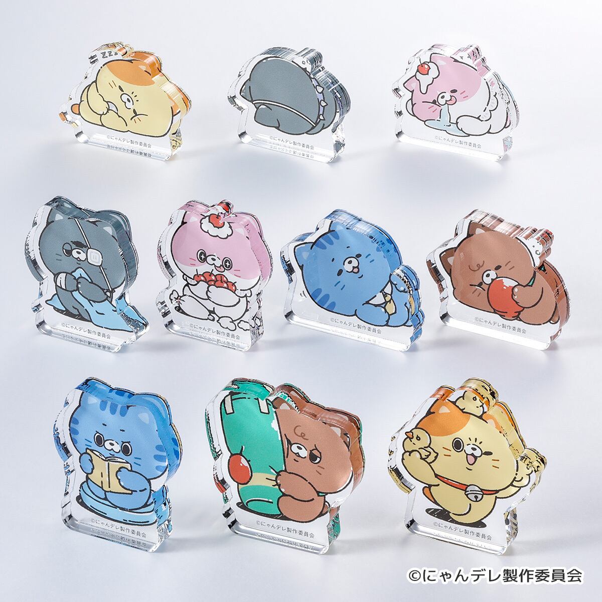 にゃんデレ】アクリルブロック | キャラfab