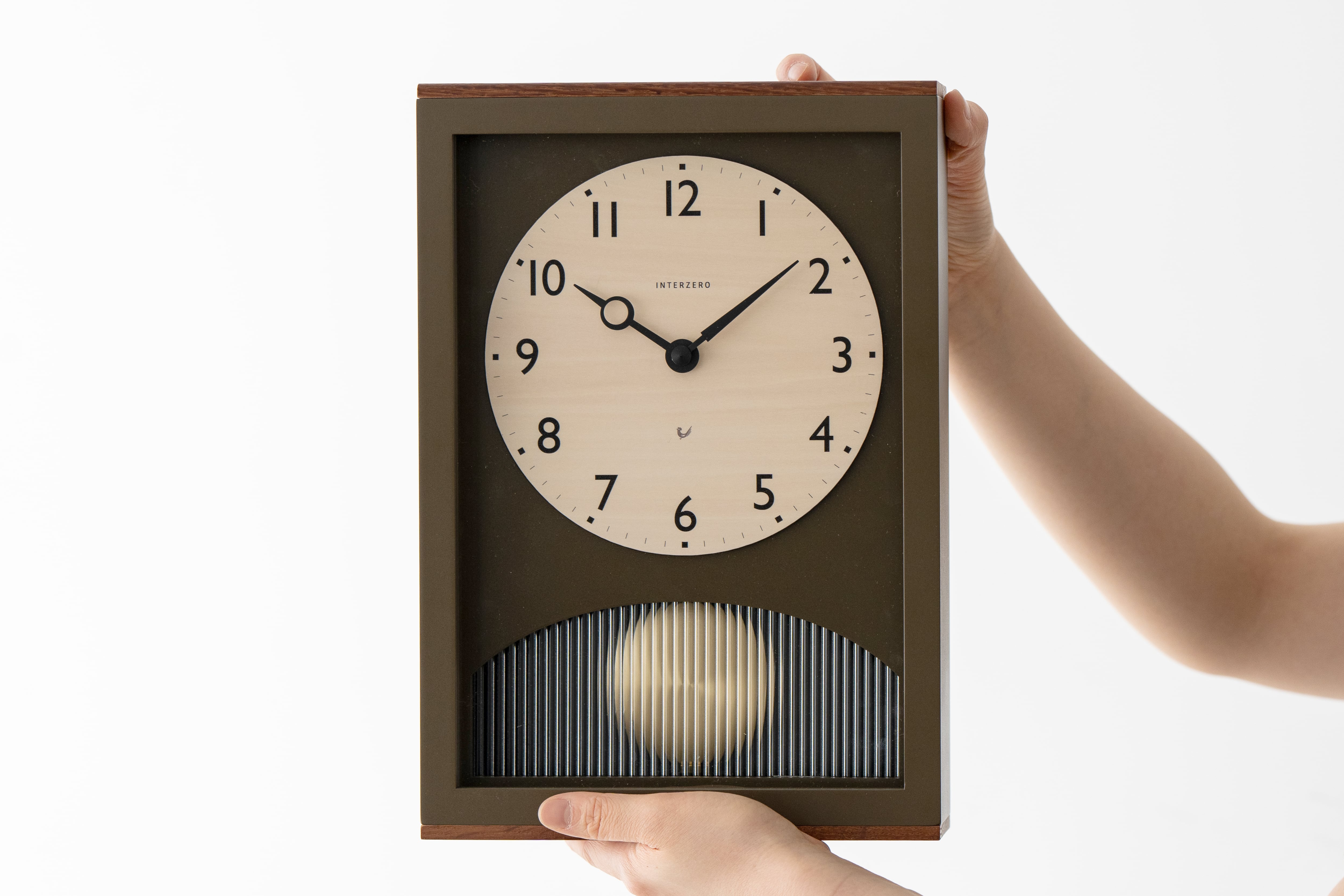 アーチの振り子時計 BROWN | シャンブル【CHAMBRE】byインターゼロ