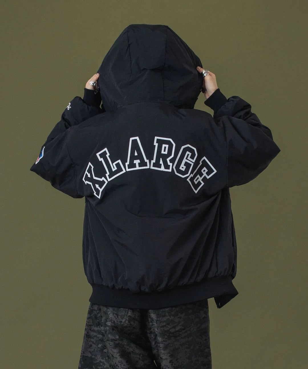 XLARGE NYLON PUFFER JACKET | kenes