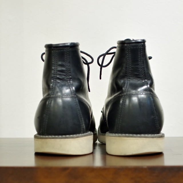 RED WING 8130 / IRISH SETTER MOC TOE BOOTS BLACK / レッドウイング