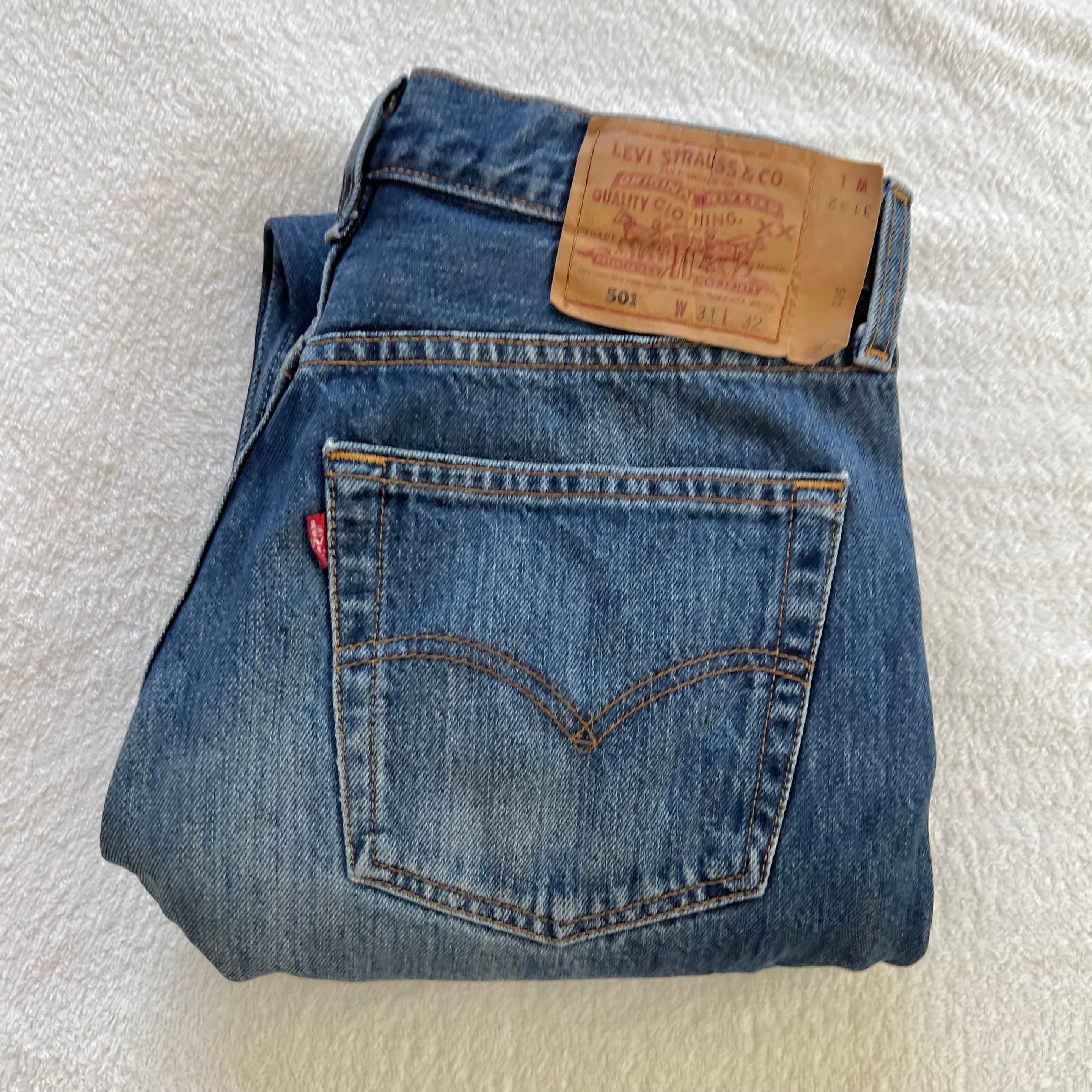 Levi's 501 USA製 W31 リーバイス デニム ジーンズ 90's 濃紺 | 古着屋