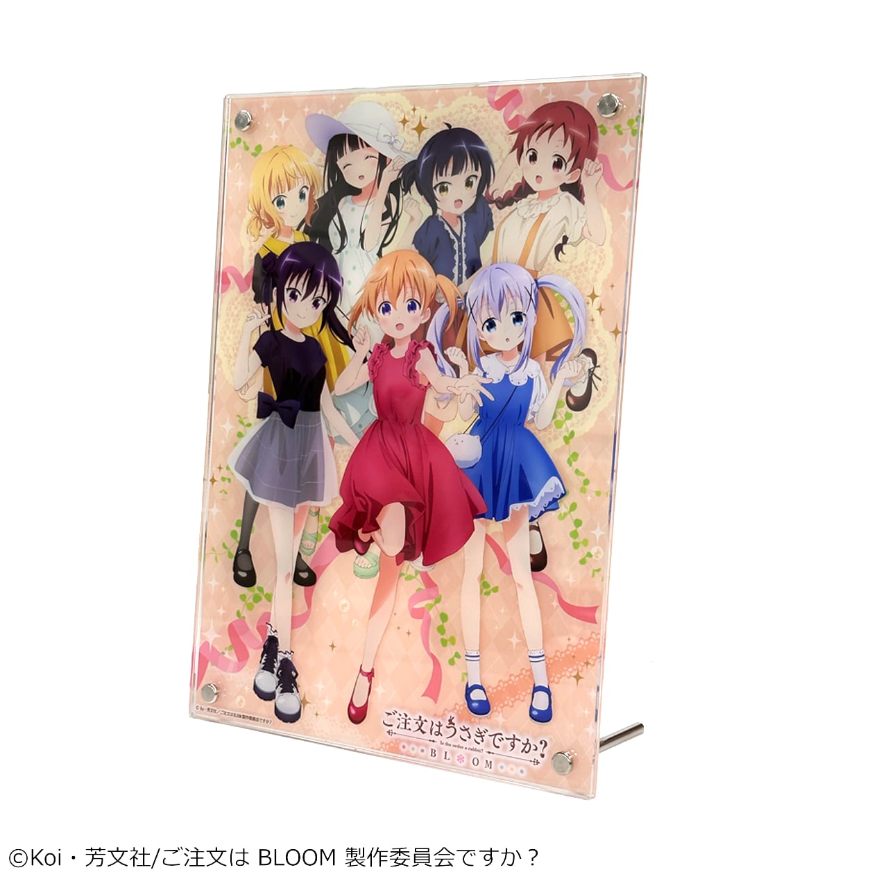 ご注文はうさぎですか？BLOOM A4アクリルアートパネル | AT-X SHOP