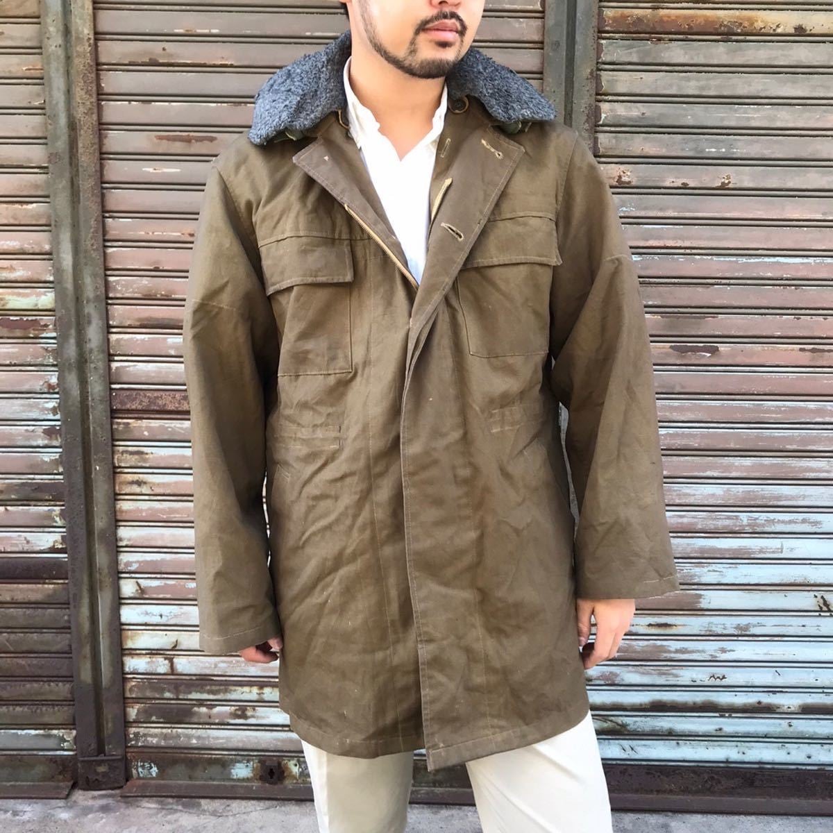 貴重なフード付き 80s Czech Army チェコ軍 実物 ヴィンテージ M-85 襟