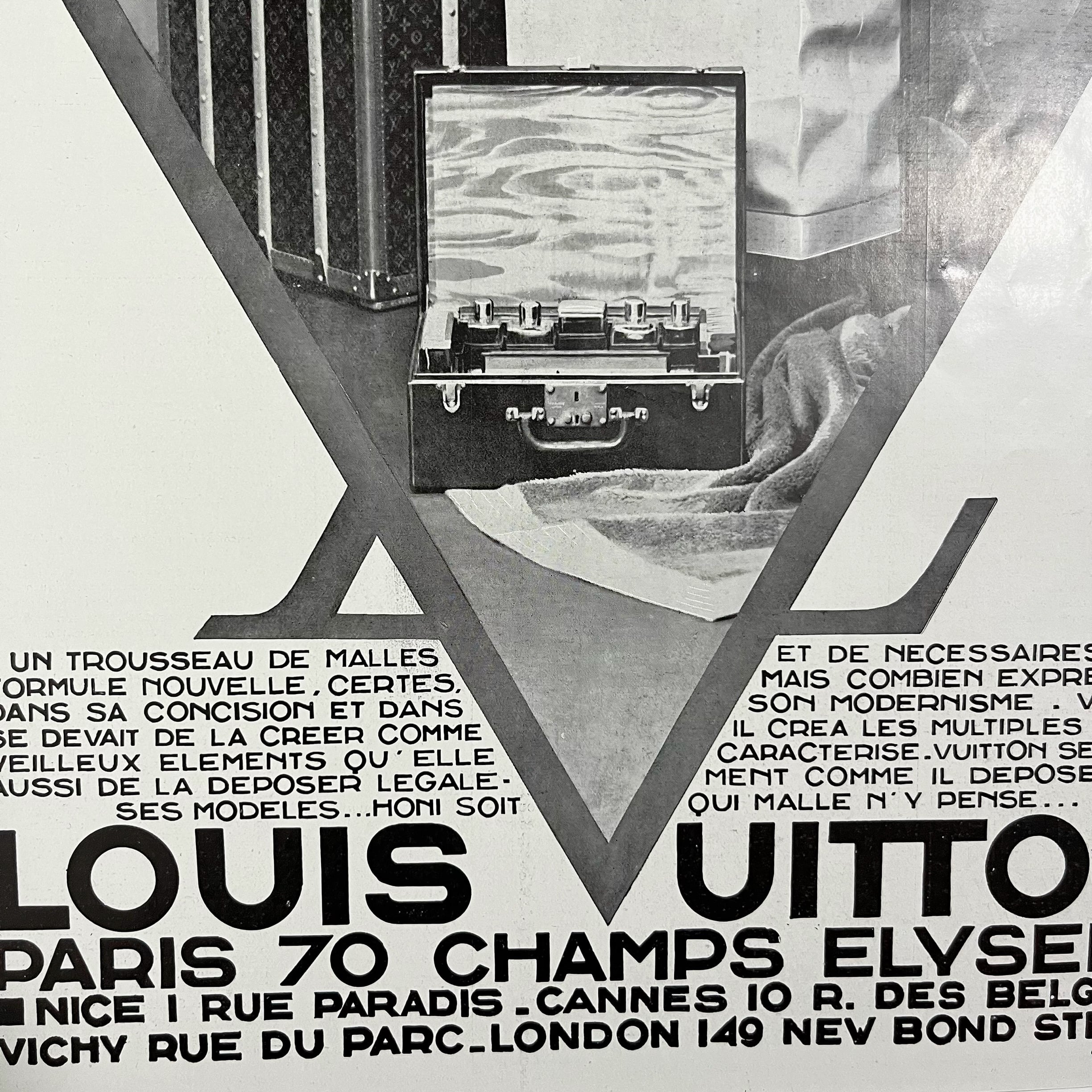 再入荷！1931 広告＞ Louis Vuitton ルイ・ヴィトン ポスター