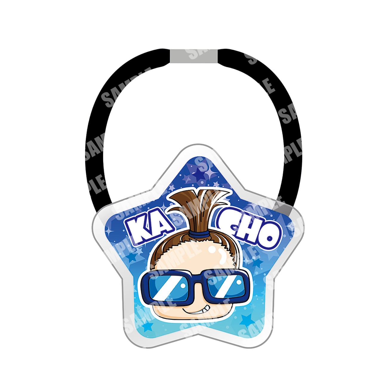 おかおヘアゴム／かちょー（RFZI-01） | リアルピースSTORE