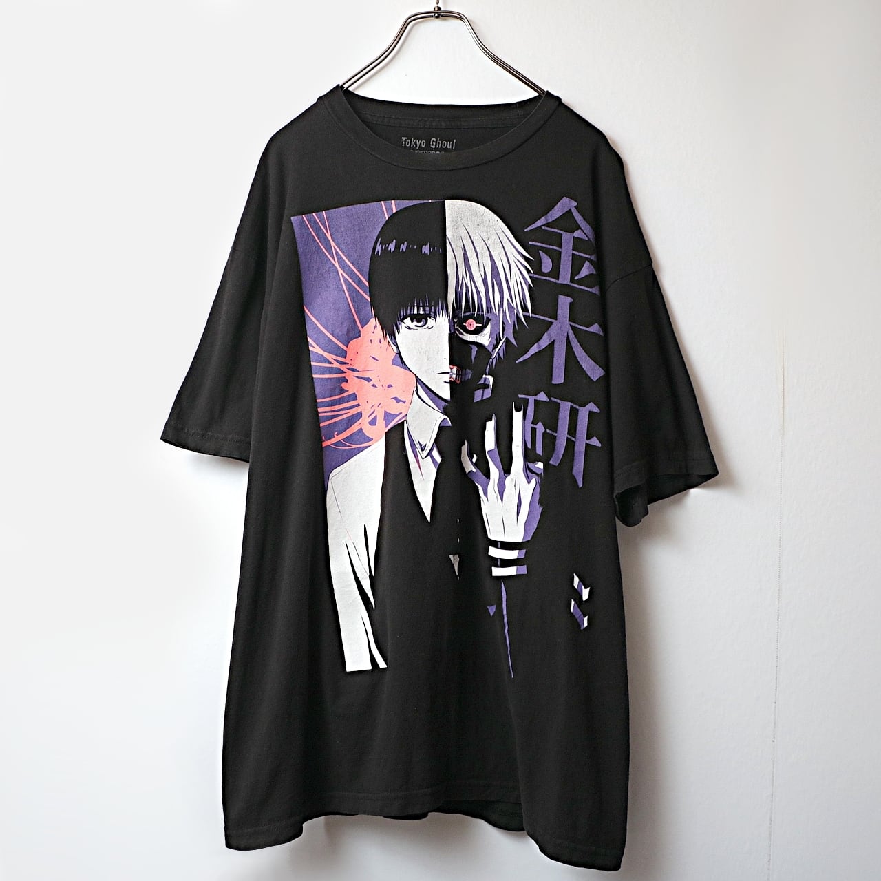 東京喰種トーキョーグール 漫画 アニメ キャラクター Tシャツ 古着