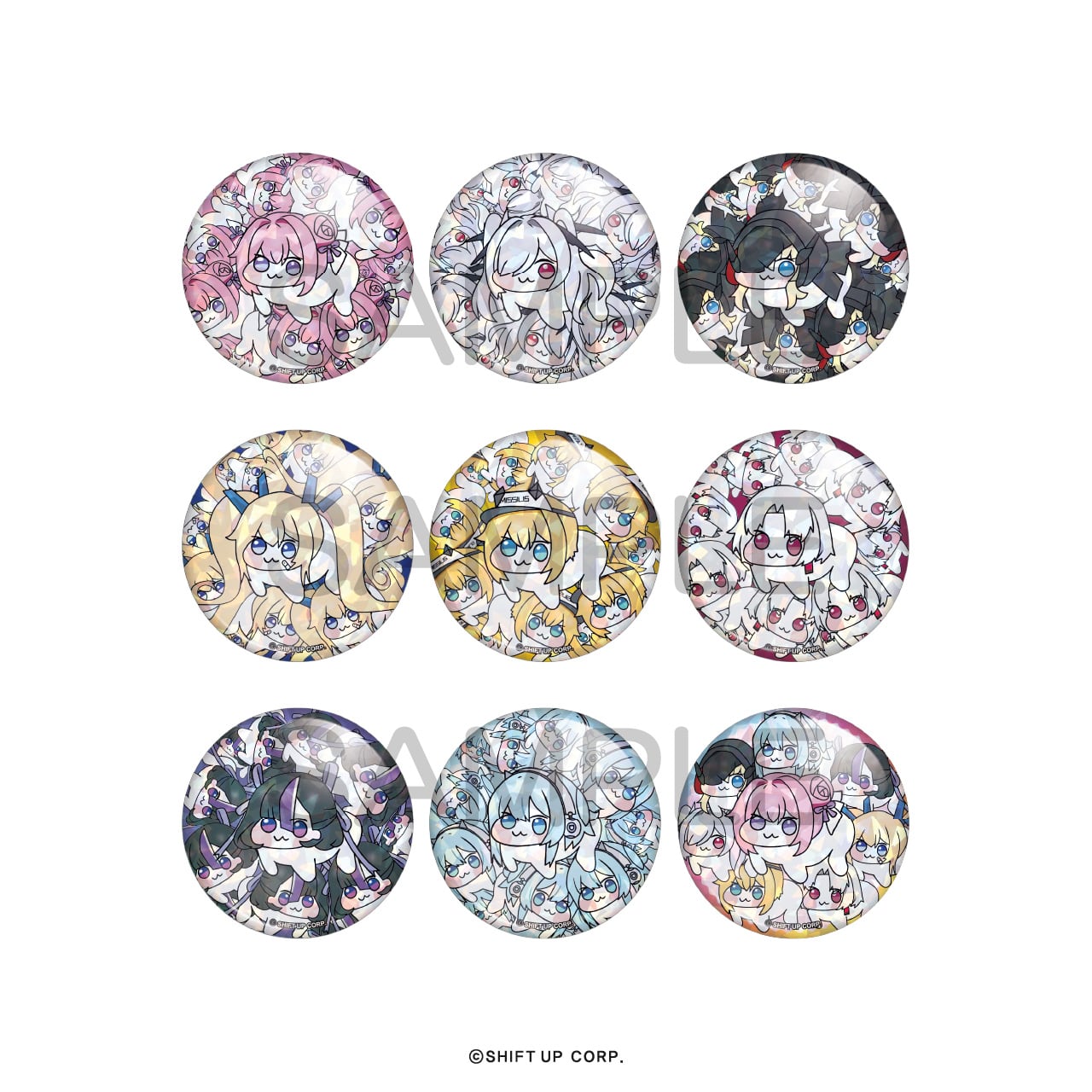 NIKKE DORO缶バッジ 全25種 10個入りBOX | あるじゃんマーケット